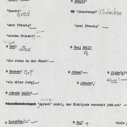 Western questionnaire, answ...