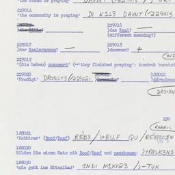 Western questionnaire, answ...