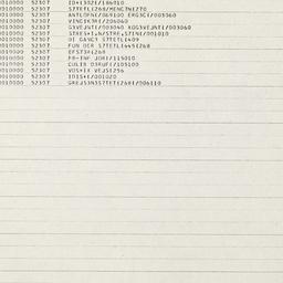 Eastern questionnaire, comp...