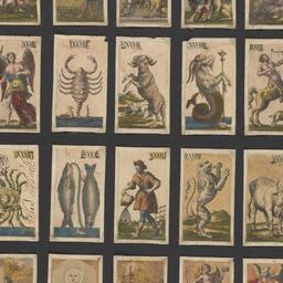 Tarot deck with Italian suits