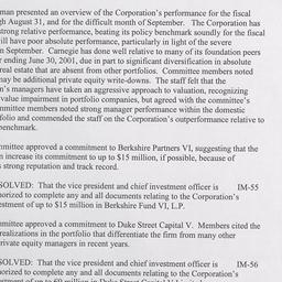 Investment Committee Meetin...