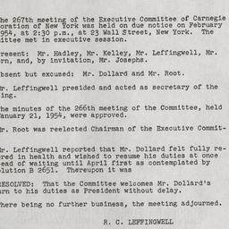 Executive Committee Meeting