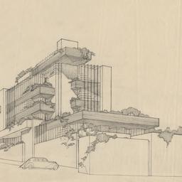 Working drawing #1: View fr...
