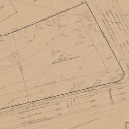 Topographic plot plan