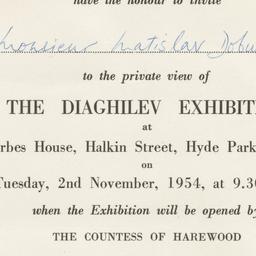 Observer Diaghilev Exhibiti...