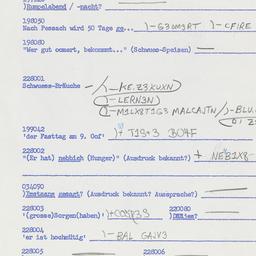 Western questionnaire, answ...