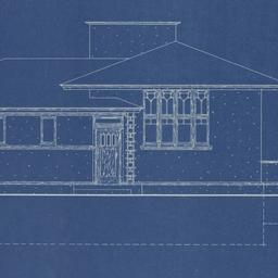 Entrance elevation