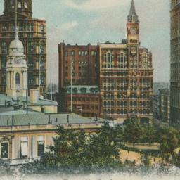 City Hall and Newspaper Row...