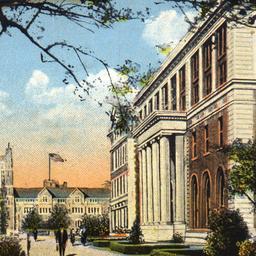 Avery Hall and East Walk to...