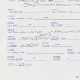 Western questionnaire, answ...