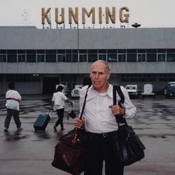 Kunming Airport With Barney...