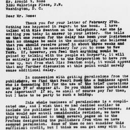 Letter from Florence Anders...