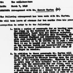 Memorandum from Gunnar Myrd...