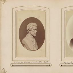 Two Images: Bust of Thomas ...