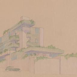 Working drawing #1: View fr...