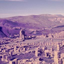 Architectural ruins.