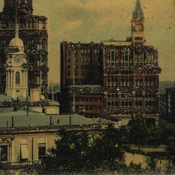 City Hall and Newspaper Row...