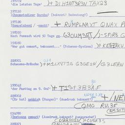 Western questionnaire, answ...