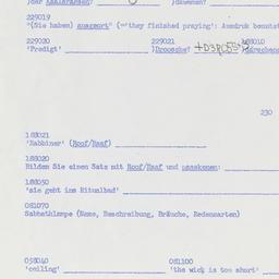 Western questionnaire, answ...