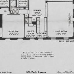 969 Park Avenue, Apartment B