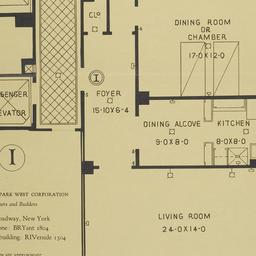 350 Central Park West, I