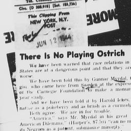 Article reacting to AN AMER...