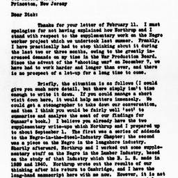 Letter from Paul H. Norgren...
