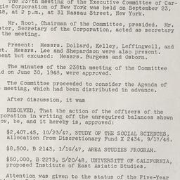 Executive Committee Meeting