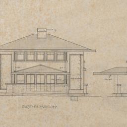 Working drawing #5: East, s...