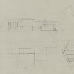 First floor plan, exterior ...
