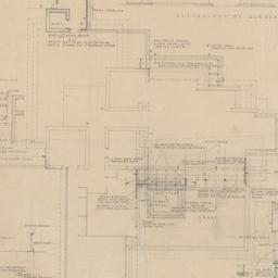 Alterations plan, elevation