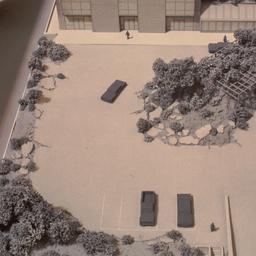 Model, aerial view.