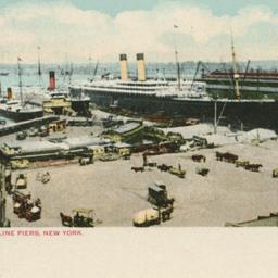 White Star Line Piers New York