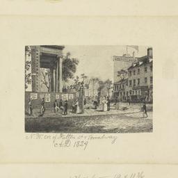 [Northwest corner of Fulton...