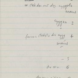 Eastern questionnaire, blue...