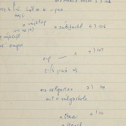 Eastern questionnaire, blue...