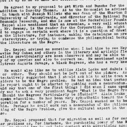 Letter from Charles Dollard...