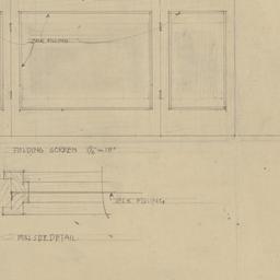 Folding screen, dressing ch...