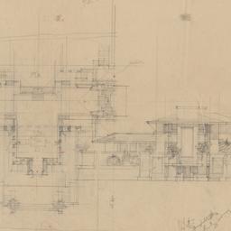 First floor plan, exterior ...