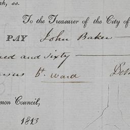 [Check, 1813 August 28, to ...