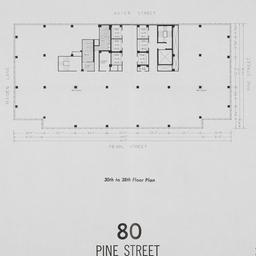 80 Pine Street, 30th To 38t...