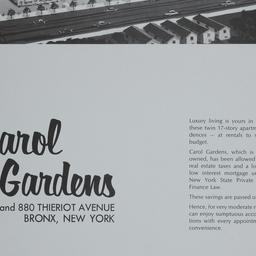 Carol Gardens, 820 Thieriot...