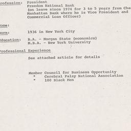 Nominating Committee