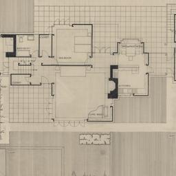 Grounds, first floor plan