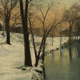 Winter Scene, Bronx River, ...