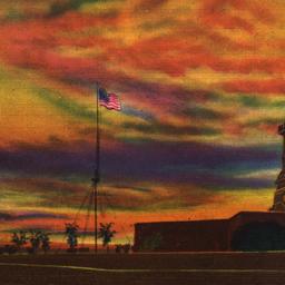 Statue of Liberty at Sunris...