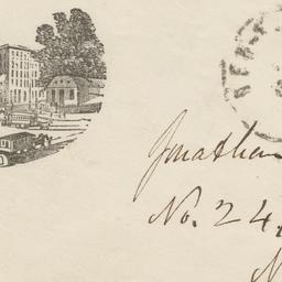 Astor House. Envelope