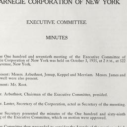 Executive Committee Meeting