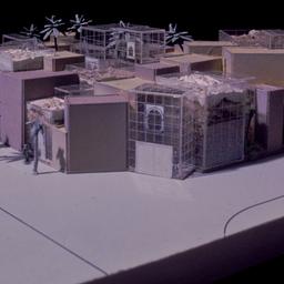 Model, exterior view.