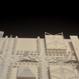 Model, aerial view.